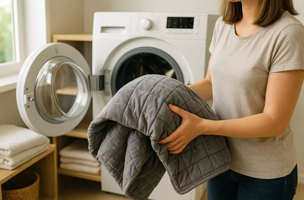 washing blankets at home