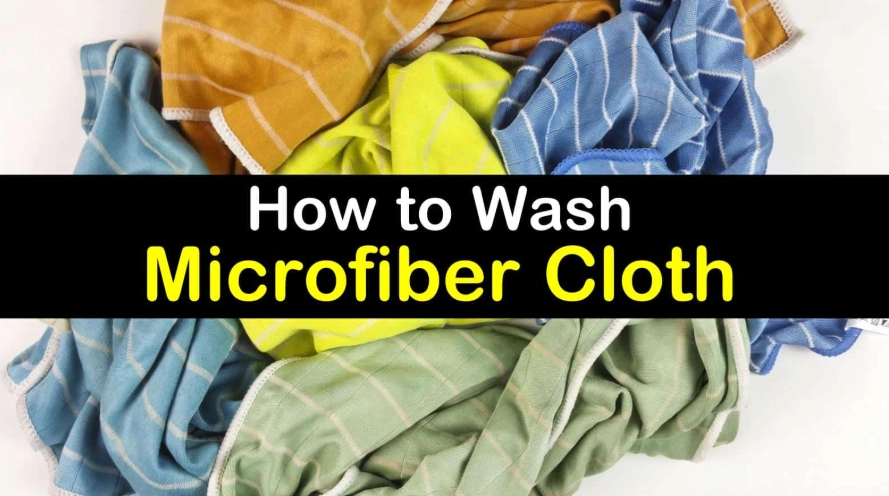 clean microfiber towels
