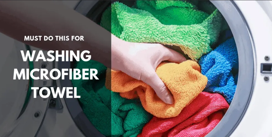 clean microfiber towels