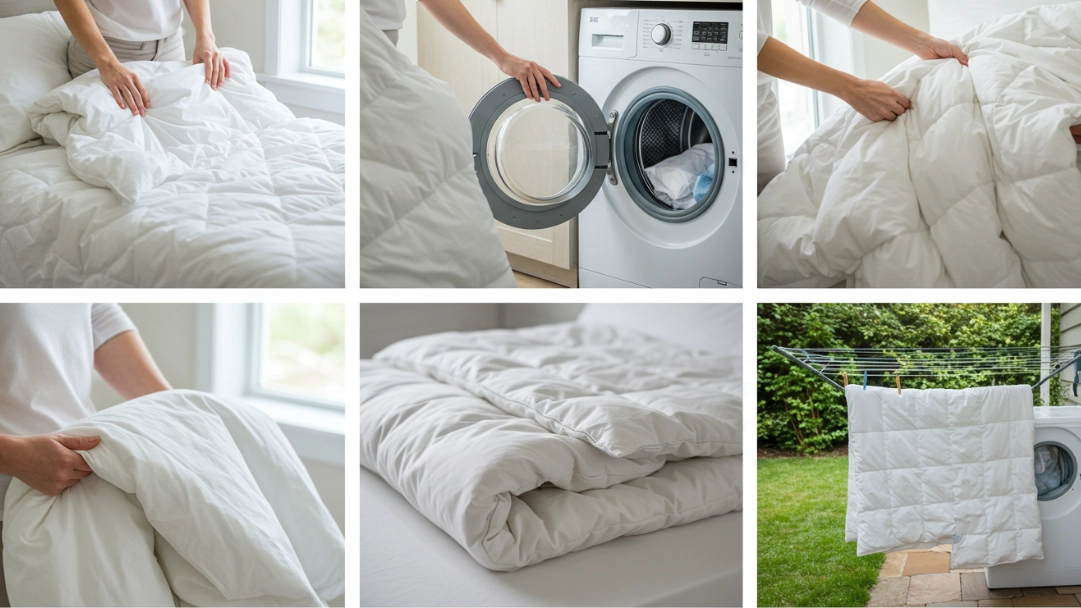 washing duvet at home