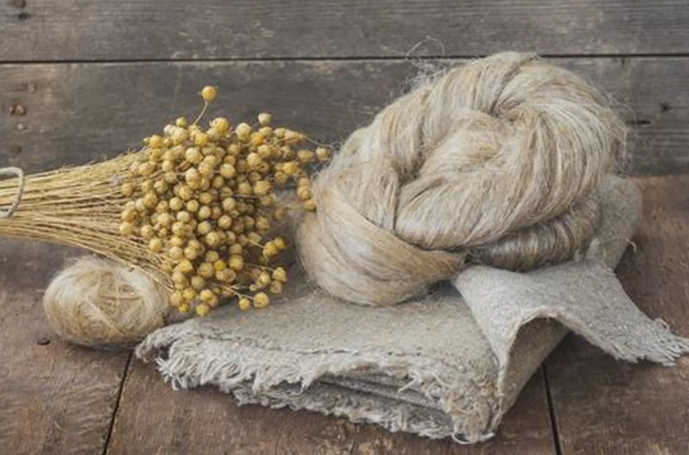 what is linen made of