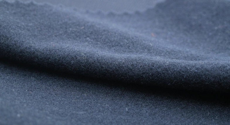 brushed fabric