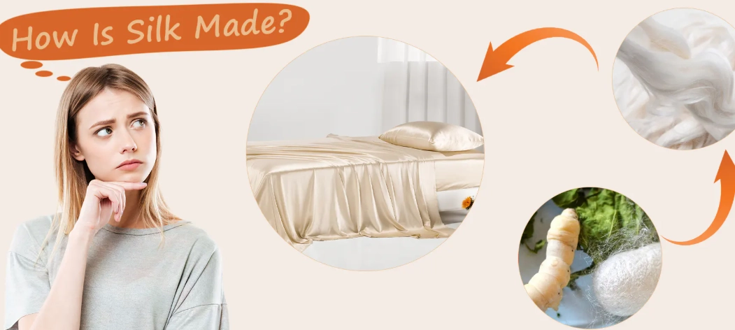 how is silk made from silkworms