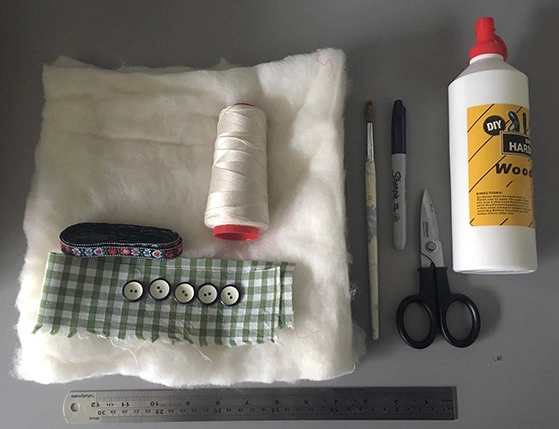 lining a box with fabric tutorial