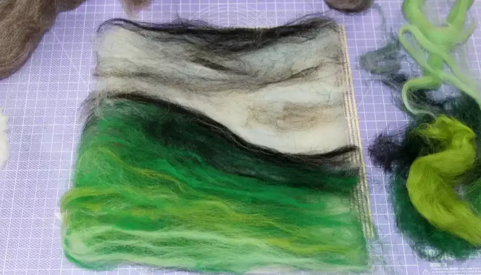 wool felting process wool felting process