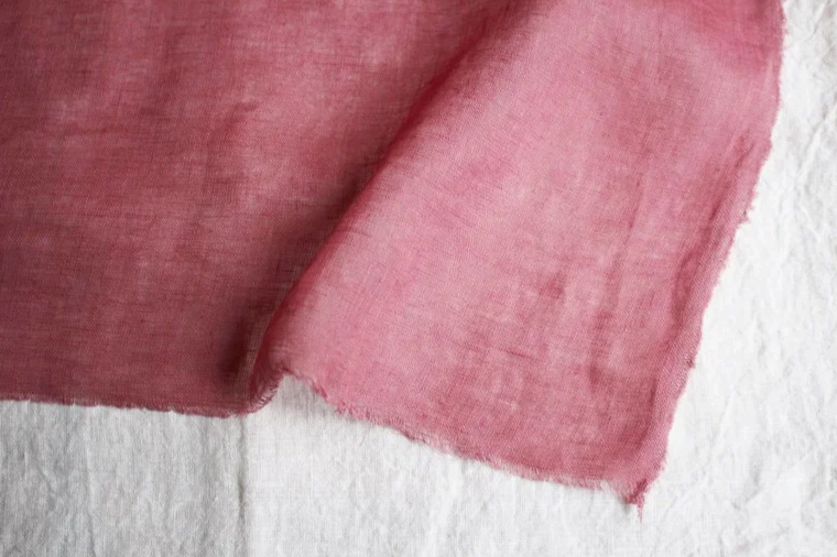 how to dye linen fabric
