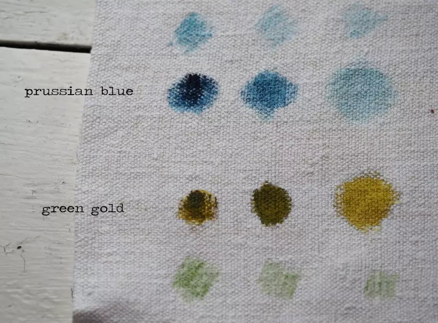 how to dye linen