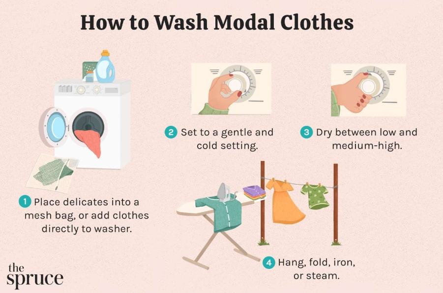 how to bleach modal fabric