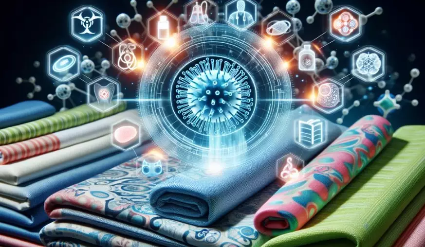 how antimicrobial fabric works