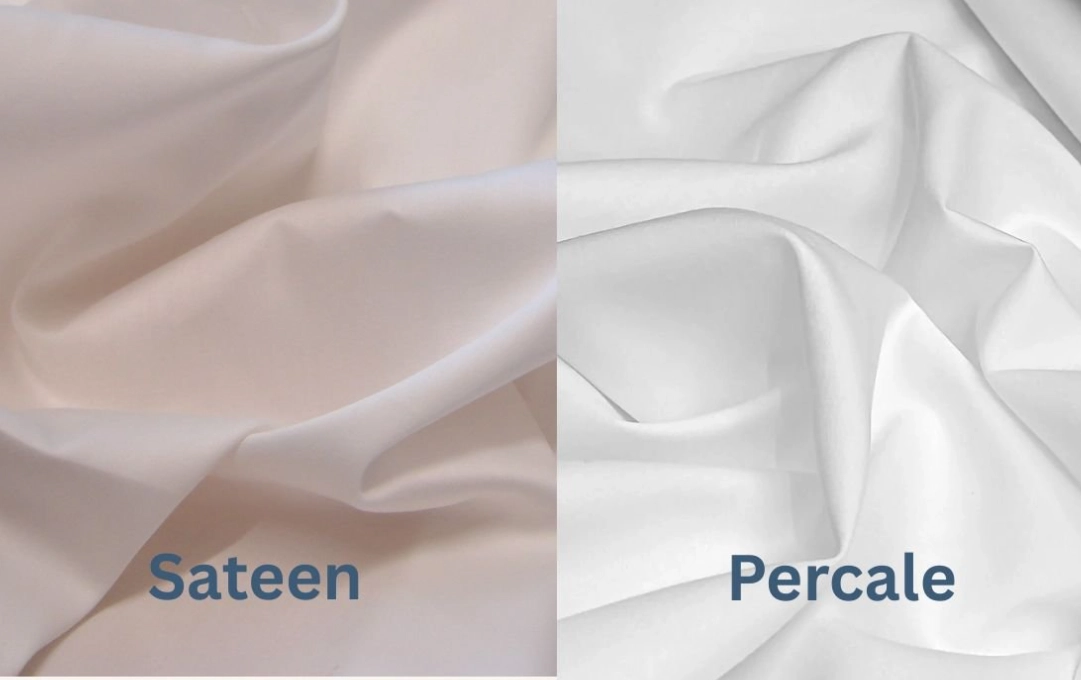 sateen vs percale sateen vs percale