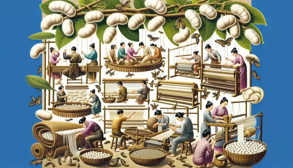 silk production process