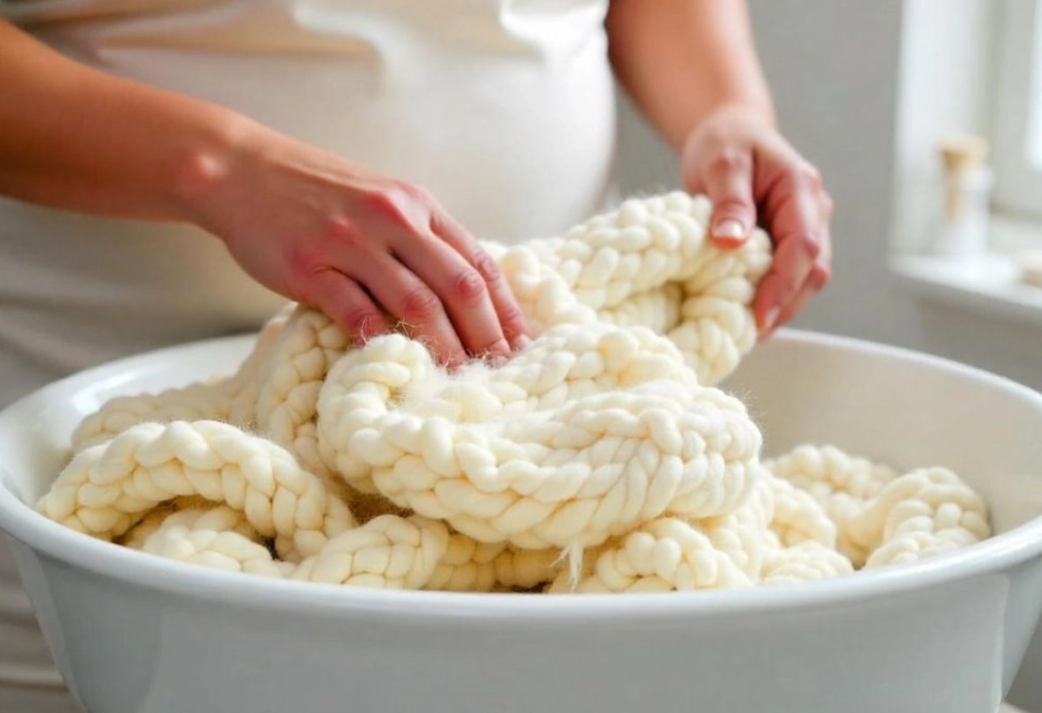 washing wool sweaters