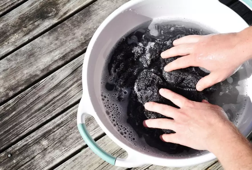 washing wool sweaters